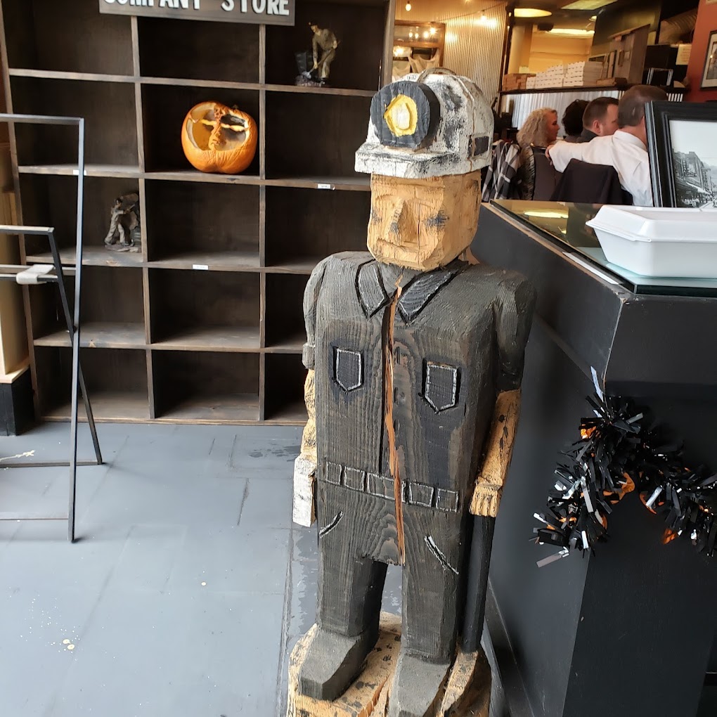 Portal Coal Miner Statue